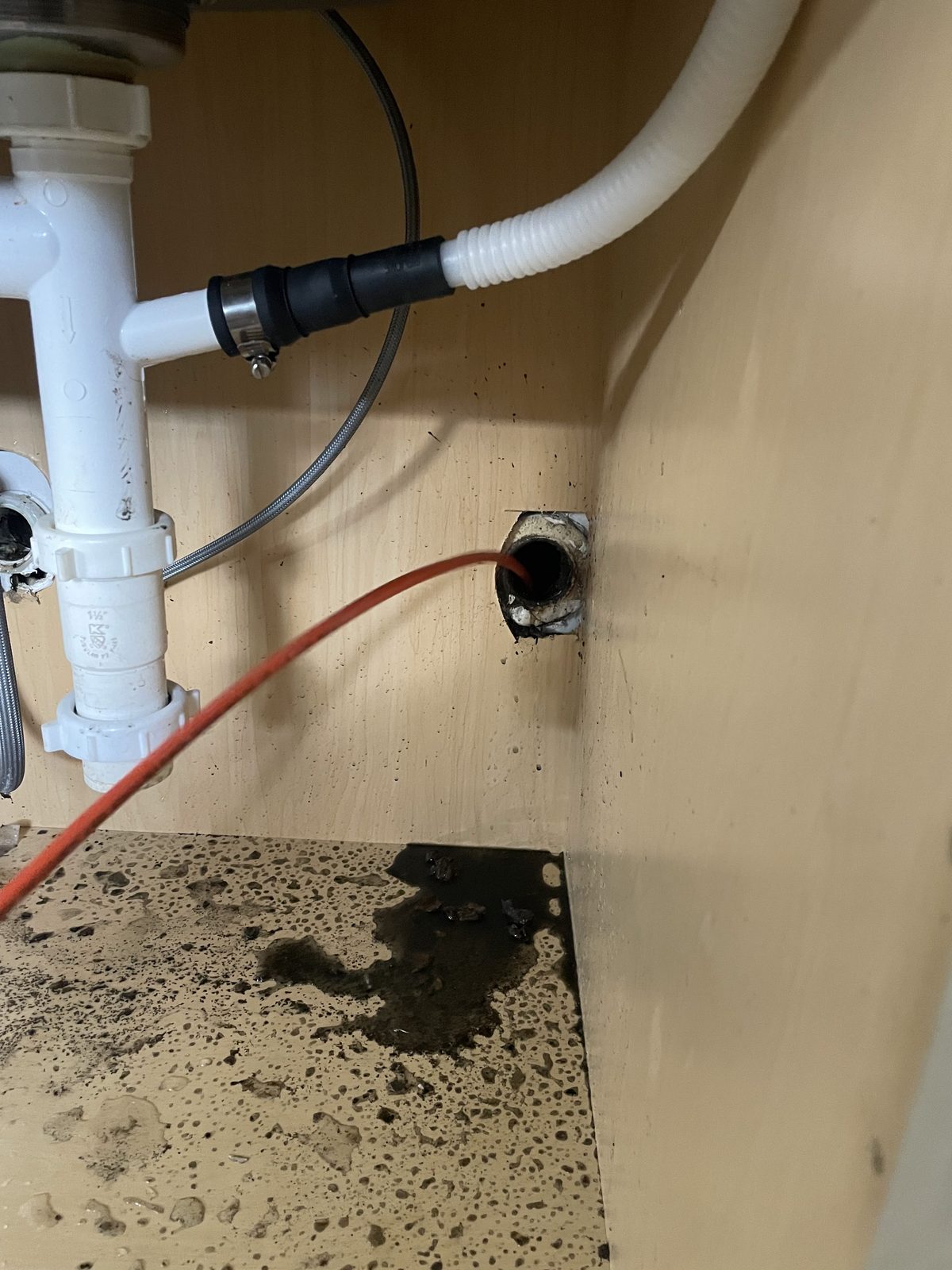 Hydro jetting a clogged kitchen drain — DE Plumbing, Cincinnati